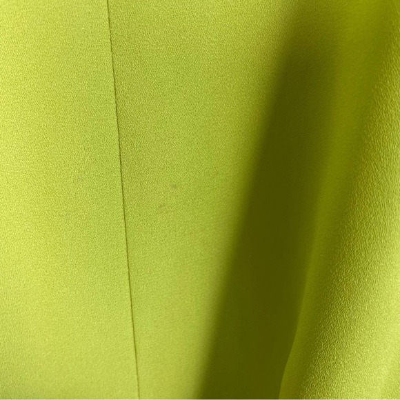 Chico's Chartruse Green Tie Front Top 3 - Picture 3 of 7